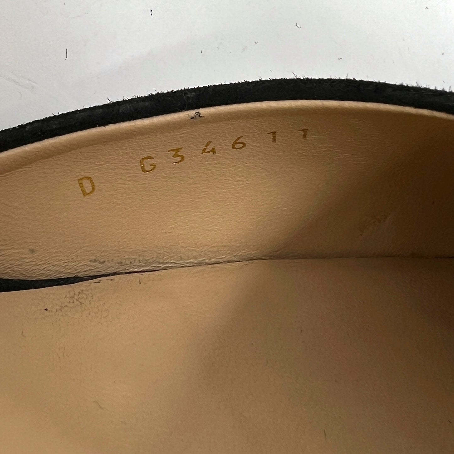 Chanel Black Grosgrain Logo Cap Toe Suede D'Orsay Platform Pumps Size EU 41