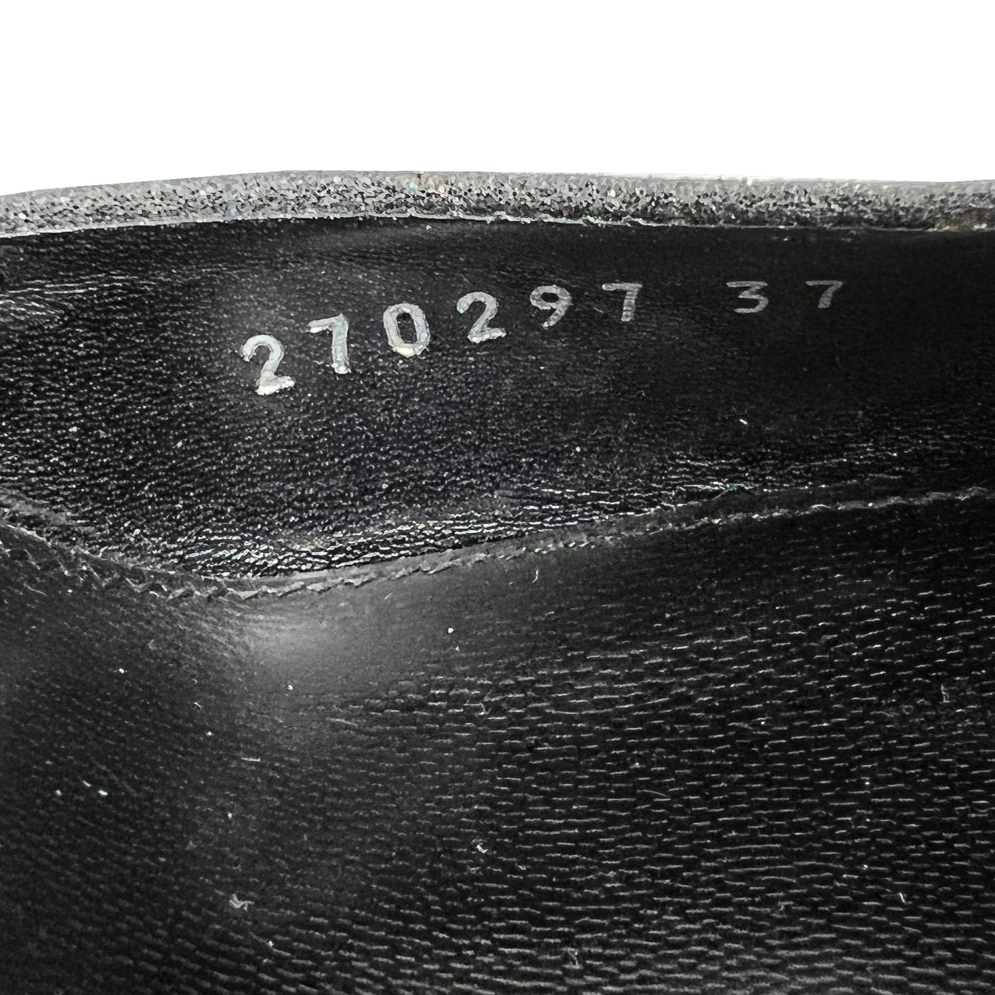 Gucci Charlotte Black Glitter Horsebit Peep Toe Platform Pumps Size EU 37