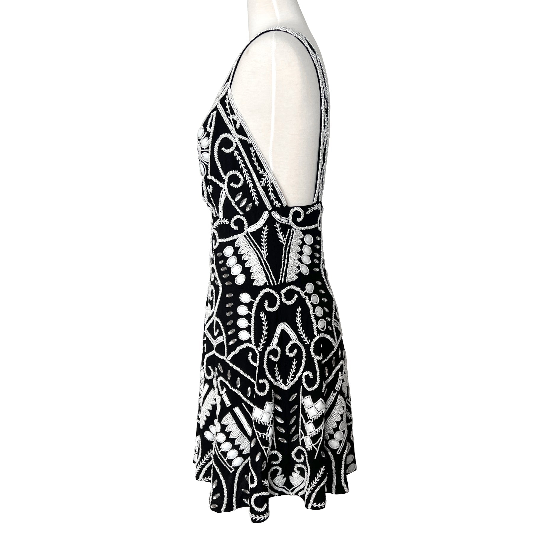 alexis black and white dress Parma Polka Dot Midi Dress