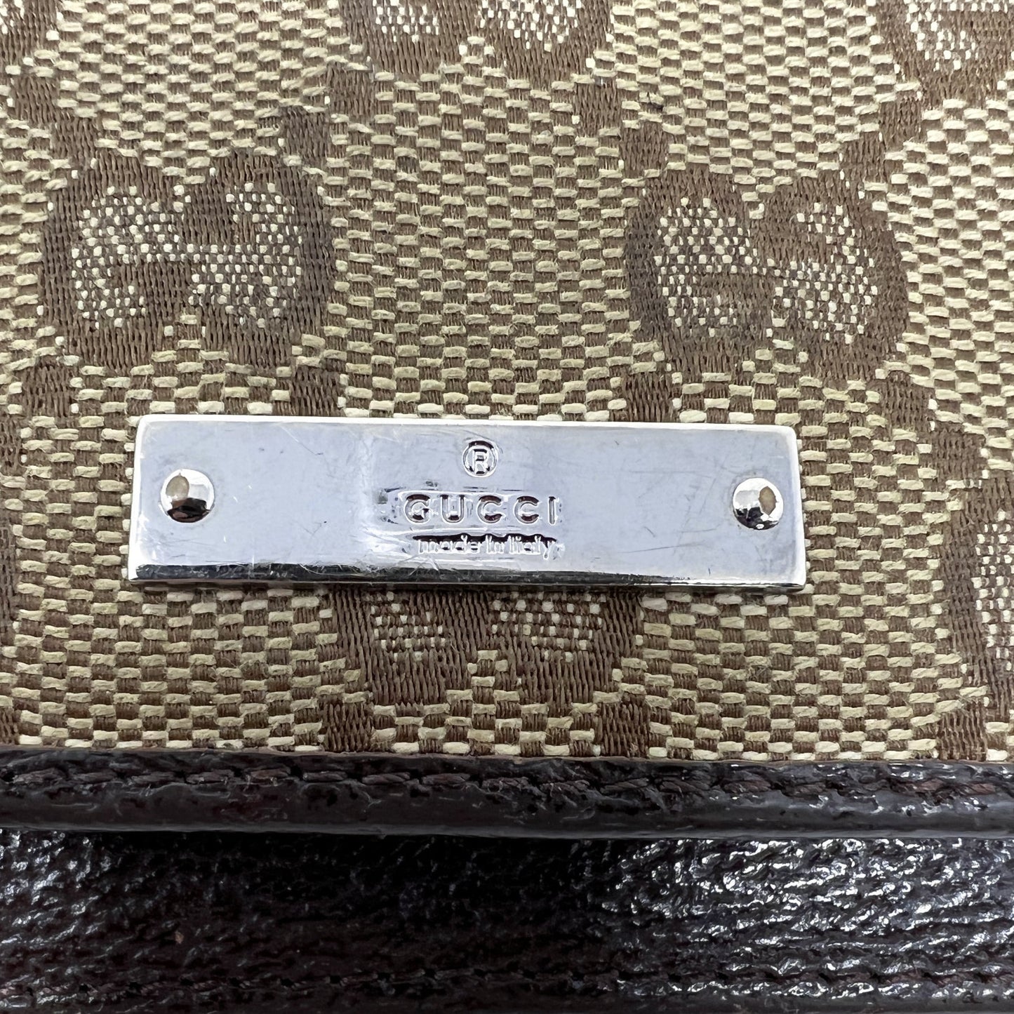 Gucci Supreme Monogram Canvas Continental Wallet